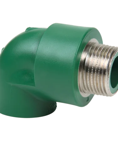 Codo macho termofusion